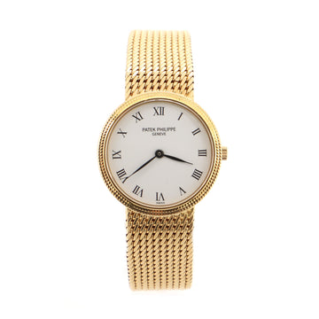 Patek Philippe Calatrava 4819 Quartz Watch Yellow Gold 25