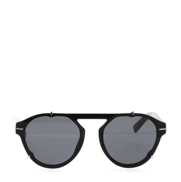 Christian Dior Homme Black Tie 254S Round Sunglasses Acetate