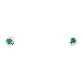 Tiffany & Co. Color By The Yard Stud Earrings Sterling Silver with Tsavorite