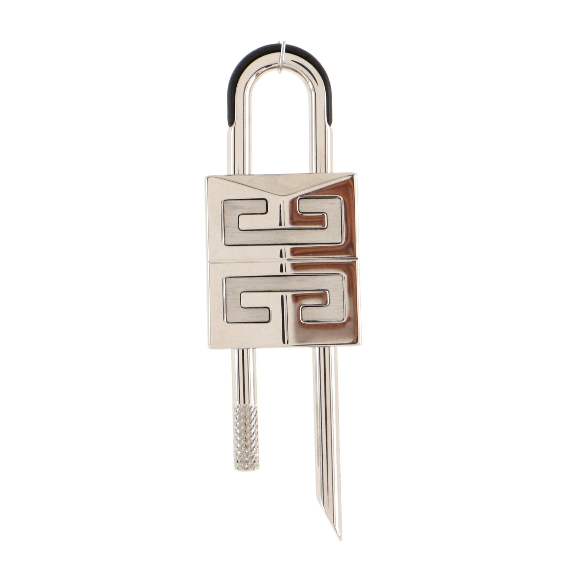 Givenchy 4G Padlock Charm Pendant & Charms Metal Small Silver 785813