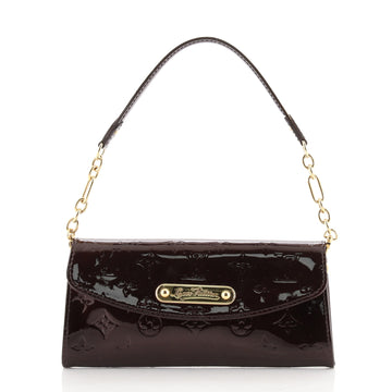 Louis Vuitton Sunset Boulevard Handbag Monogram Vernis