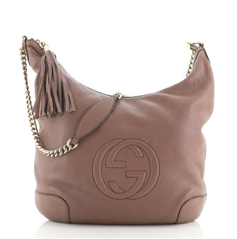 Gucci Soho Chain Hobo Leather Medium