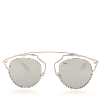 Christian Dior So Real Aviator Sunglasses Acetate and Metal
