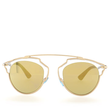 Christian Dior So Real Aviator Sunglasses Acetate and Metal
