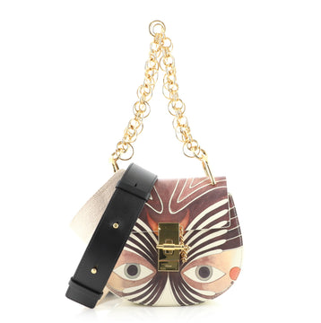Chloe Drew Bijou Crossbody Bag Printed Leather Mini