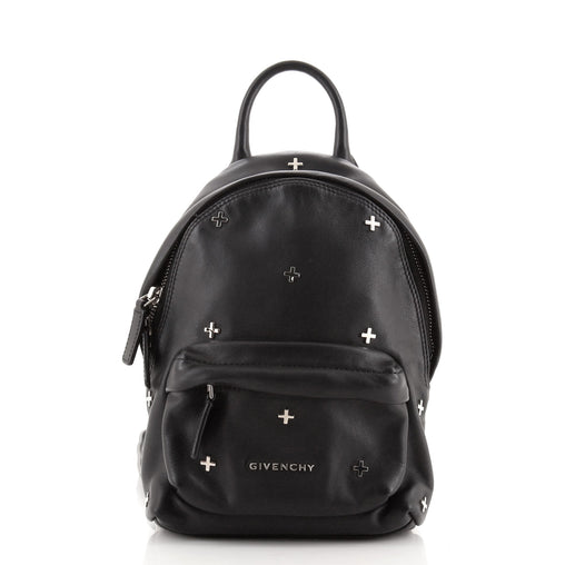 Givenchy Classic Backpack Studded Leather Nano Black 78630110