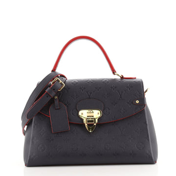 Louis Vuitton Georges Handbag Monogram Empreinte Leather MM