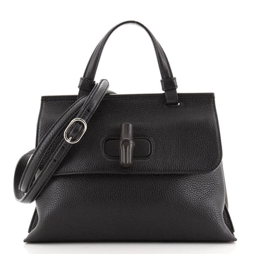 Gucci Bamboo Daily Top Handle Bag Leather Small