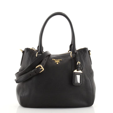 Prada Convertible Satchel Vitello Phenix Medium