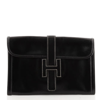 Hermes Jige Clutch Box Calf GM