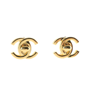 Chanel CC Turnlock Clip-On Earrings Metal