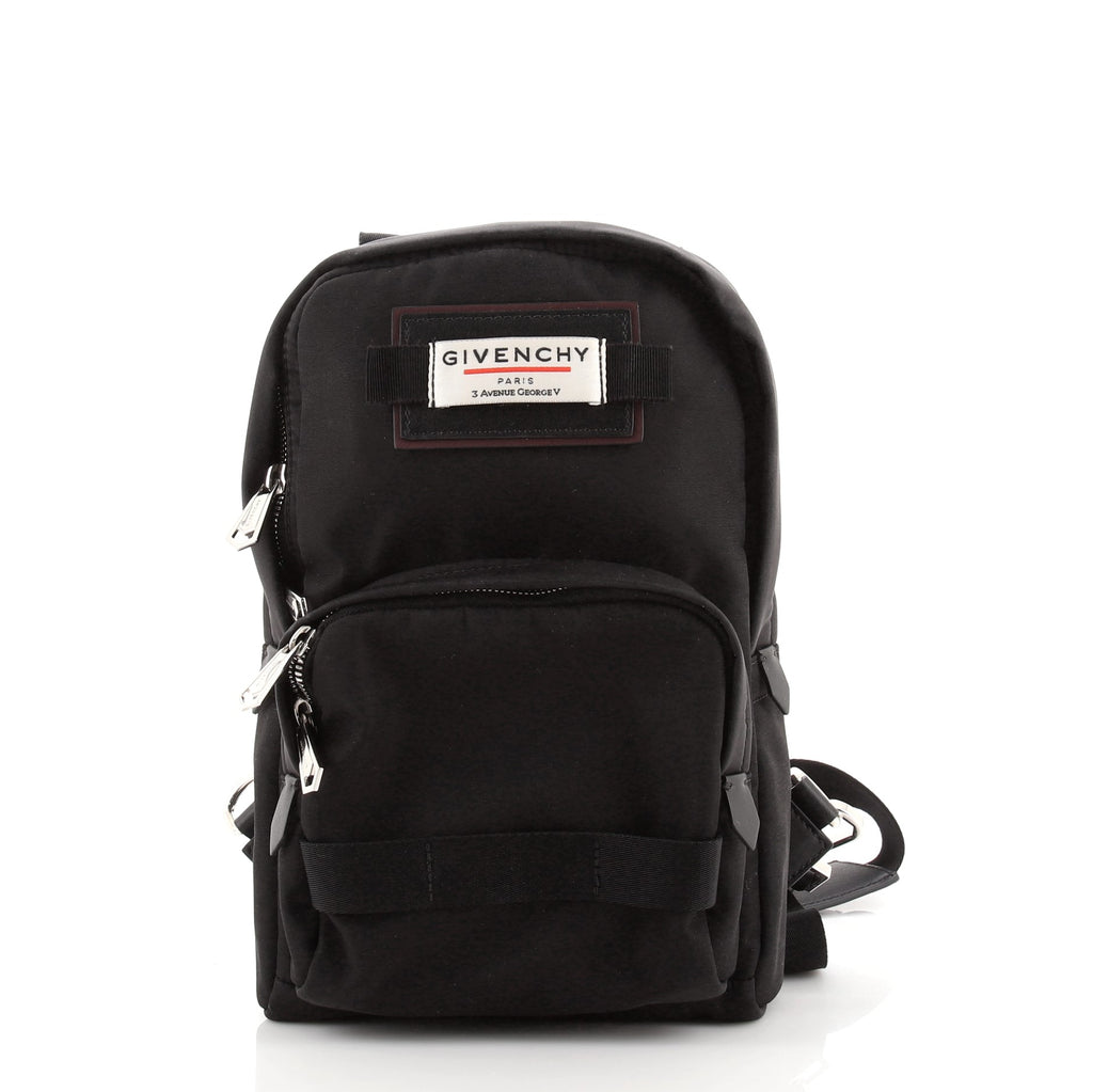 givenchy downtown mini backpack Givenchy Downtown Sling Bag Nylon Black 786691