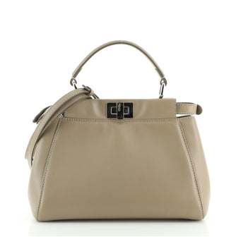 Fendi Peekaboo Bag Leather Mini