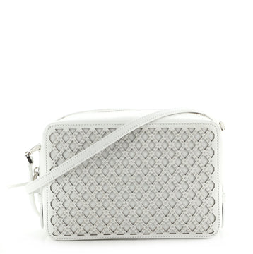 Alaia Camera Bag Studded Perforated Leather Small