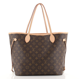 Louis Vuitton Neverfull NM Tote Monogram Canvas MM