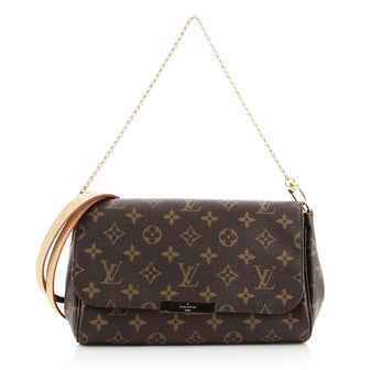Louis Vuitton Favorite Handbag Monogram Canvas MM