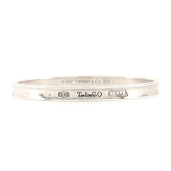 Tiffany & Co. 1837 Bangle Bracelet Sterling Silver 7mm
