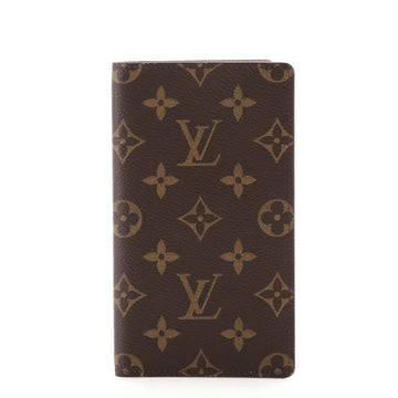 Louis Vuitton Checkbook Cover Monogram Canvas