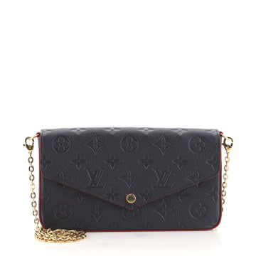 Louis Vuitton Felicie Pochette Monogram Empreinte Leather