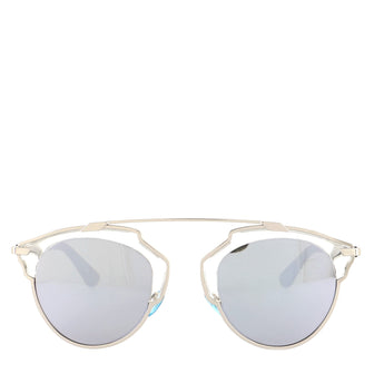 Christian Dior So Real Aviator Sunglasses Acetate and Metal