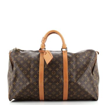 Louis Vuitton Keepall Bag Monogram Canvas 50