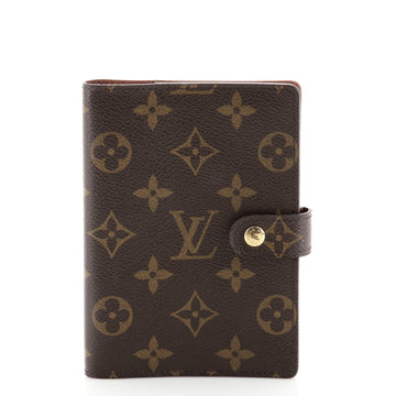 Louis Vuitton Ring Agenda Cover Monogram Canvas PM