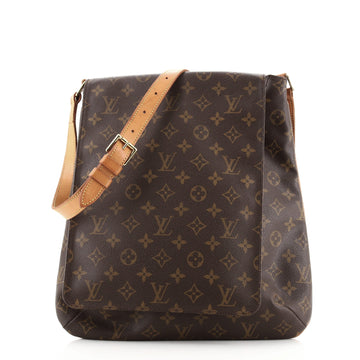 Louis Vuitton Musette Salsa Handbag Monogram Canvas GM