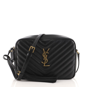 Saint Laurent Lou Camera Bag Matelasse Chevron Leather Small