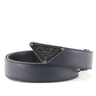 Prada Logo Belt Saffiano Leather Medium
