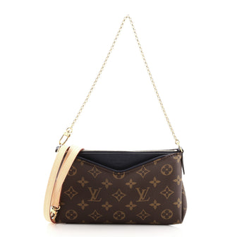 Louis Vuitton Pallas Clutch Monogram Canvas