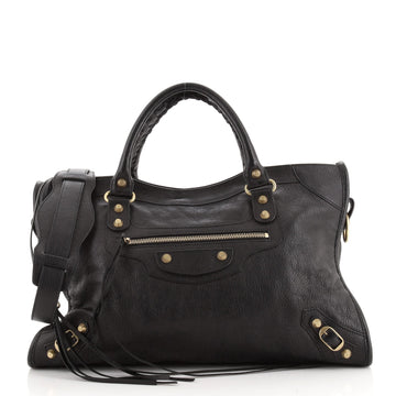 Balenciaga City Classic Studs Bag Leather Medium