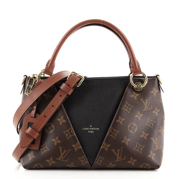 Louis Vuitton V Tote Monogram Canvas and Leather BB