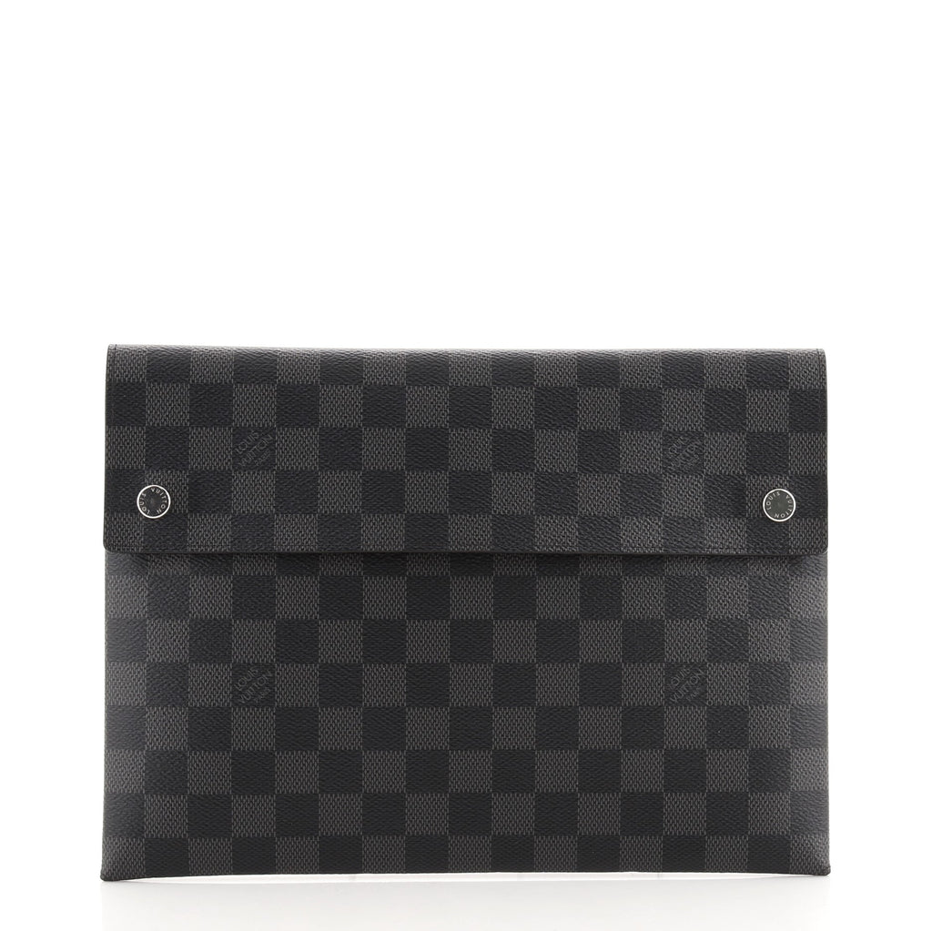 Pochette Alpha Triple leather small bag