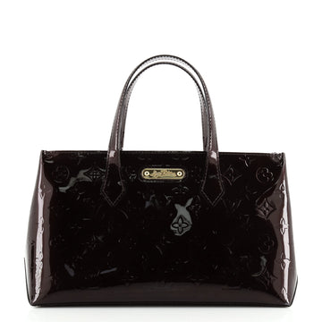 Louis Vuitton Wilshire Handbag Monogram Vernis PM