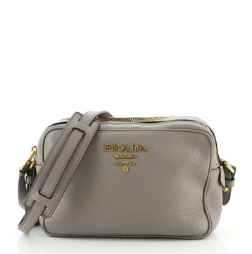 Prada Dual Strap Camera Bag Vitello Daino