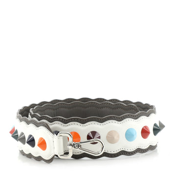 Fendi Strap You Shoulder Strap Studded Leather