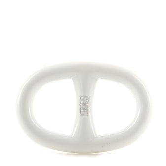 Hermes Chaine D'Ancre Scarf Ring Coated Metal