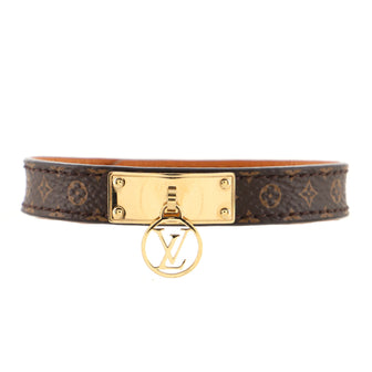 Louis Vuitton Logomania Bracelet Monogram Canvas and Metal