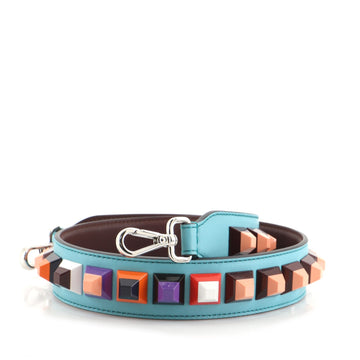 Fendi Strap You Shoulder Strap Studded Leather