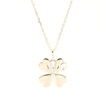 Gucci Charlotte Clover Pendant Necklace Sterling Silver