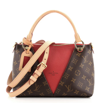 Louis Vuitton V Tote Monogram Canvas and Leather BB