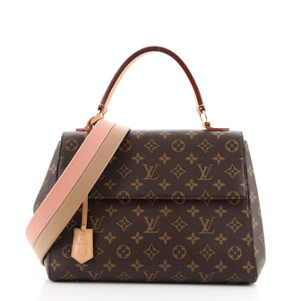 Louis Vuitton Cluny Top Handle Bag Monogram Canvas MM