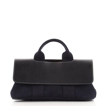 Hermes Valparaiso Bag Toile and Leather PM