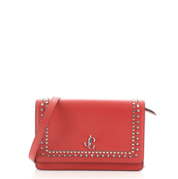 Jimmy Choo Palace Crossbody Bag Studded Leather Small