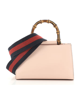 Gucci Nymphaea Top Handle Bag Leather Mini