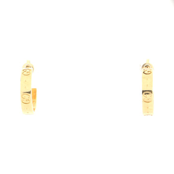 Gucci GG Huggie Clip-On Earrings 18K Yellow Gold