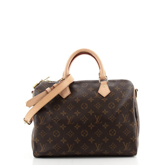 Louis Vuitton Speedy Bandouliere Bag Monogram Canvas 30