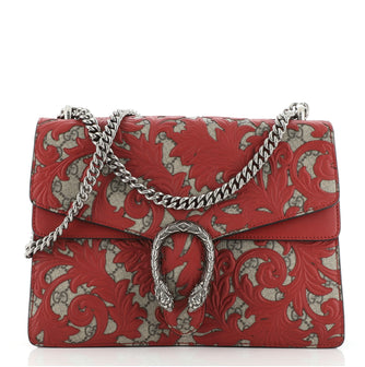 Gucci Dionysus Bag Arabesque GG Coated Canvas Medium