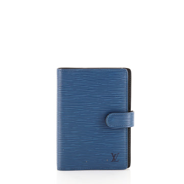 Louis Vuitton Ring Agenda Cover Epi Leather MM