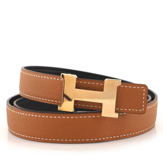 Hermes Constance Reversible Belt Leather Thin